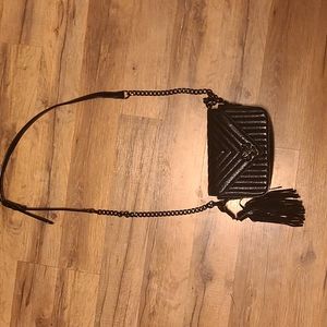Black Victoria Secret crossbody bag